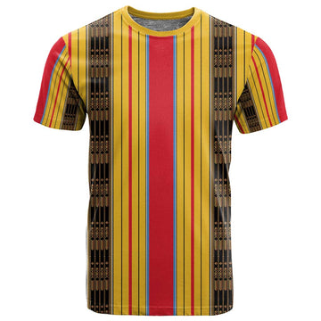 Eritrea Traditional Saho Mix Tilet Pattern T shirt LT15