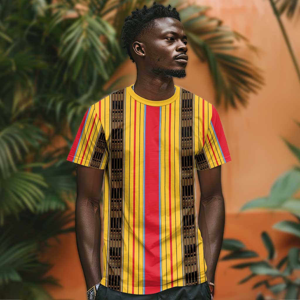 Eritrea Traditional Saho Mix Tilet Pattern T shirt LT15