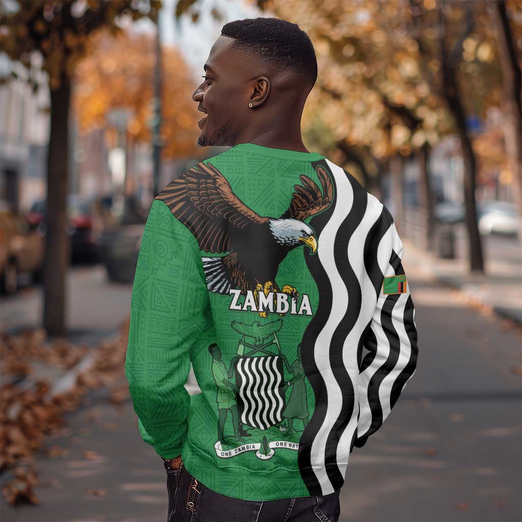 Icitungu ca Zambia Sweatshirt One Zambia One Nation LT15