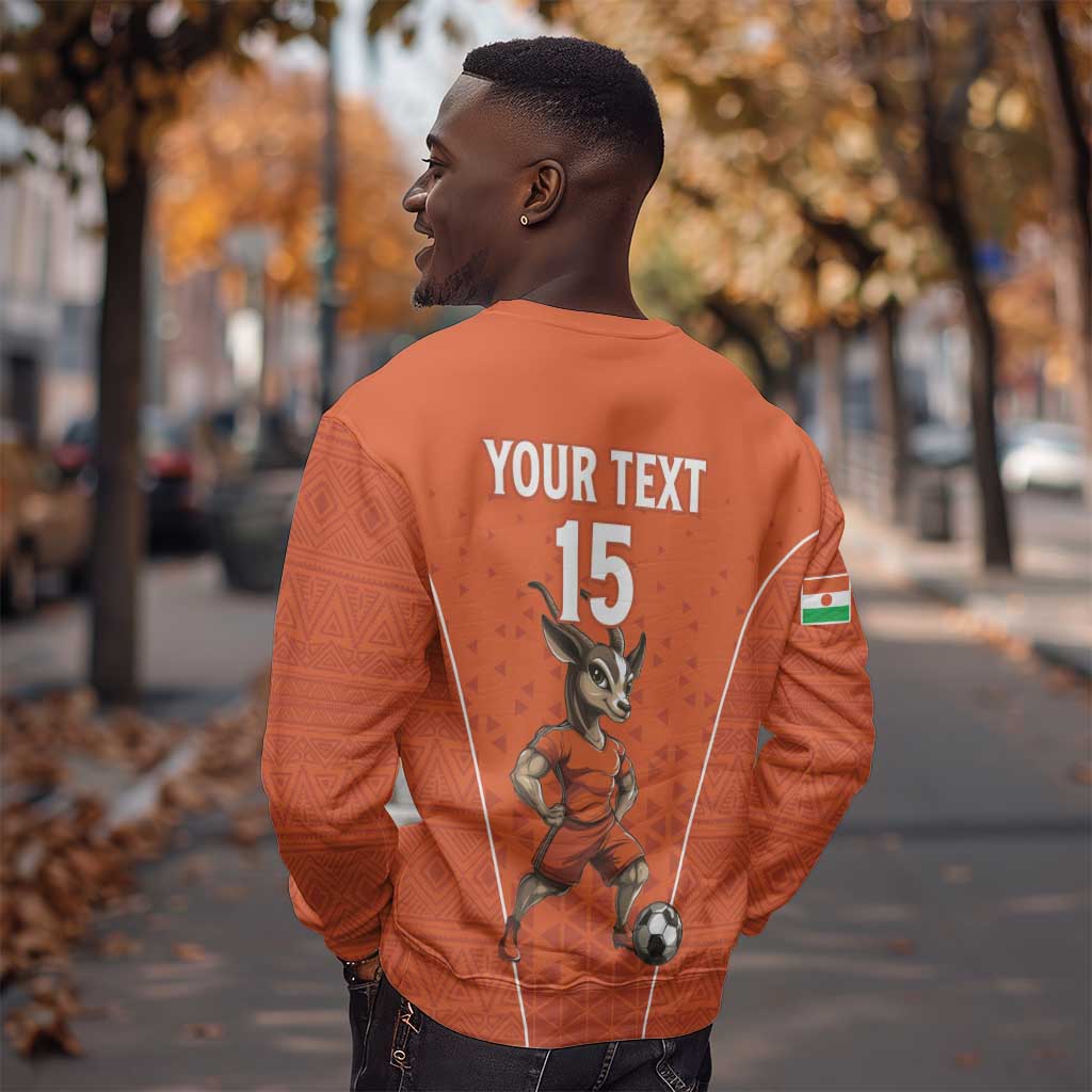 Custom Niger Football Sweatshirt Allez Menas LT15