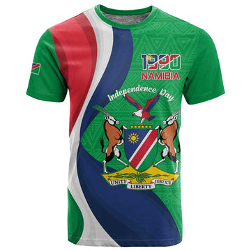 Personalised Namibia T shirt 35th Anniversary Independence Day LT15