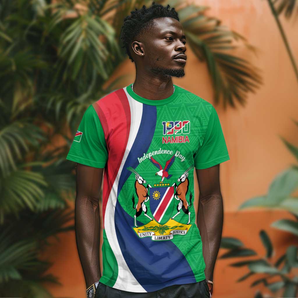 Personalised Namibia T shirt 35th Anniversary Independence Day LT15