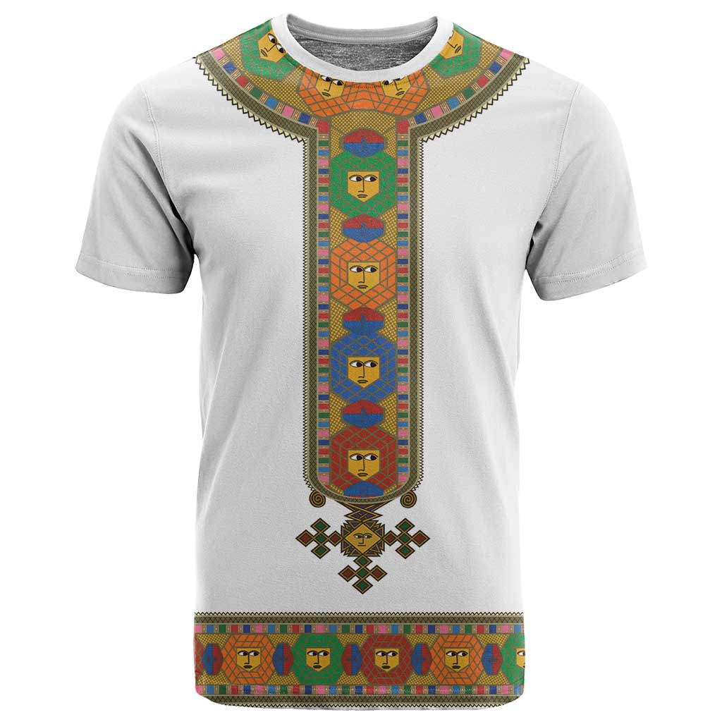 Ethiopia Saba Kemis Habesha Style T shirt LT15