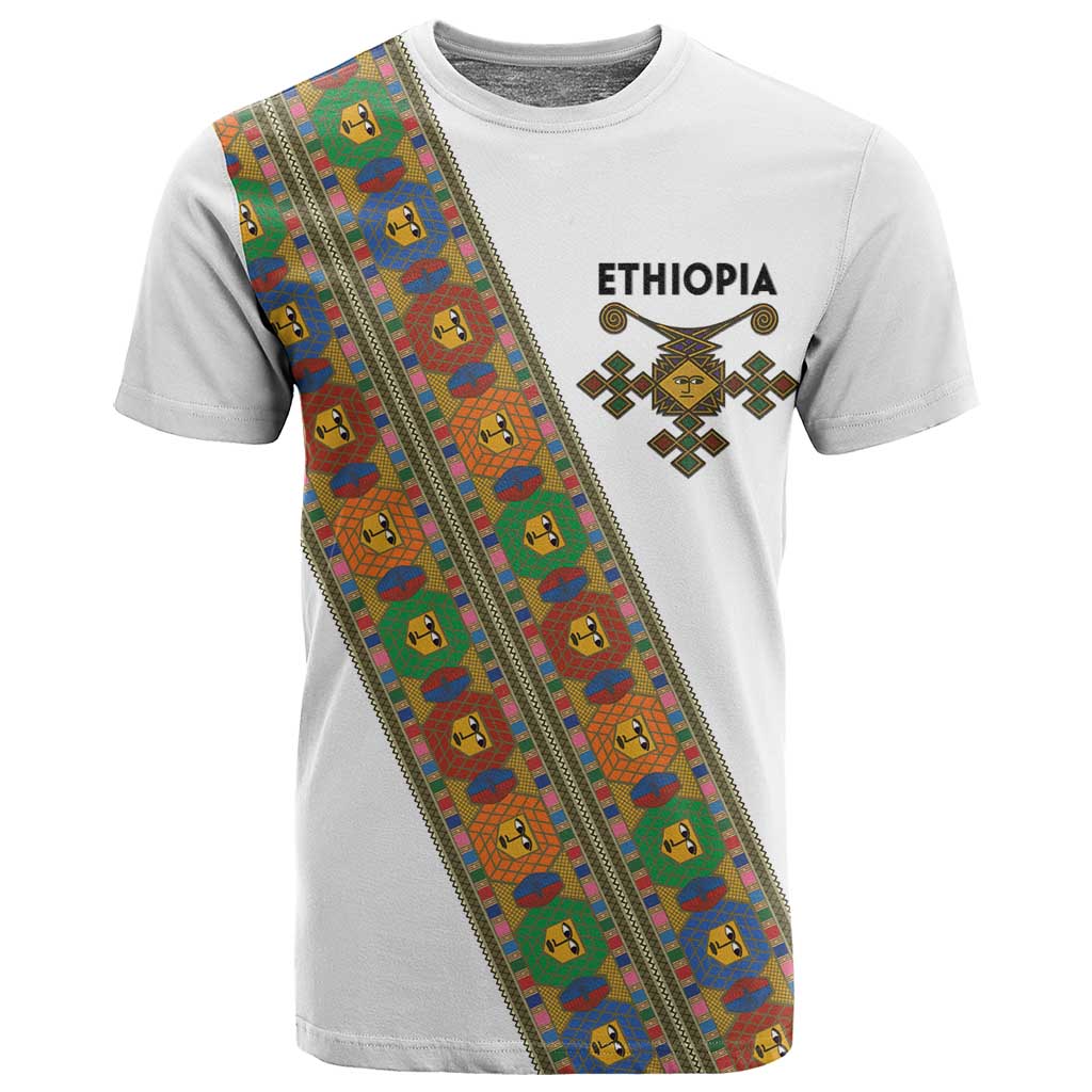 Ethiopia Saba Kemis Sash Style T shirt LT15