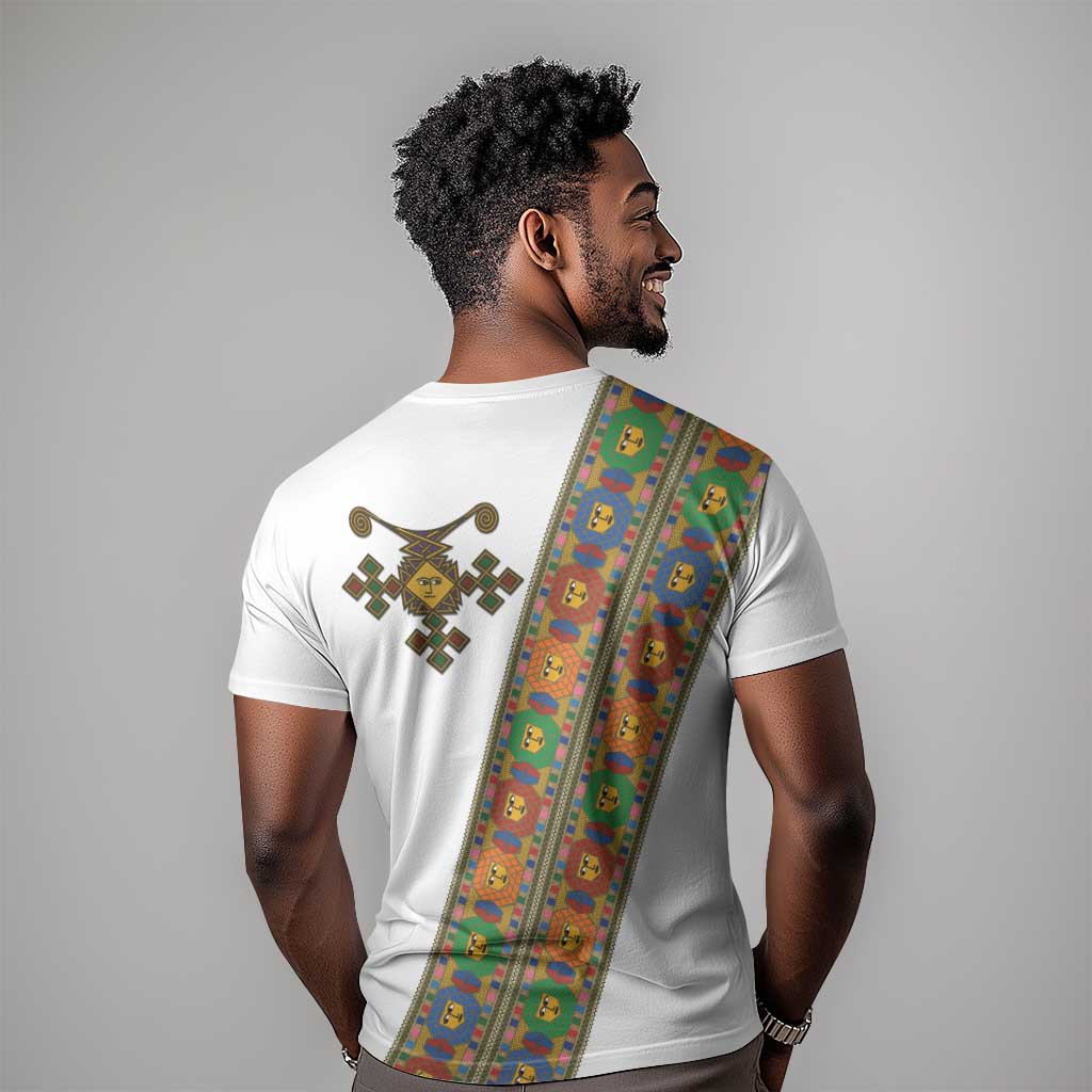 Ethiopia Saba Kemis Sash Style T shirt LT15