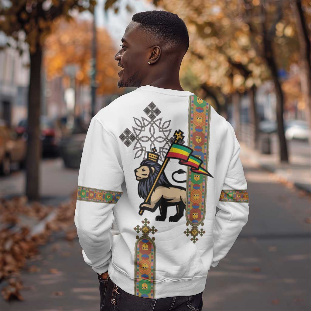 Ethiopia Saba Kemis Sweatshirt Lion Of Judah LT15