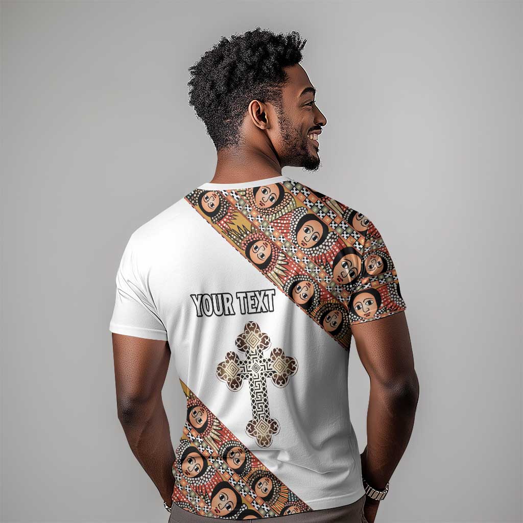 Personalized Ethiopia T shirt Ethiopian Orthodox Church Angel LT15