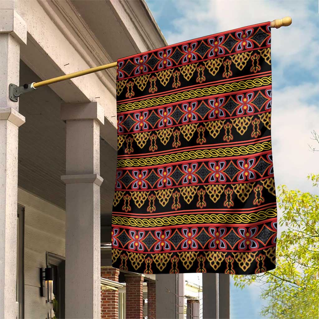 Toghu Cameroon Garden Flag Traditional Pattern LT15