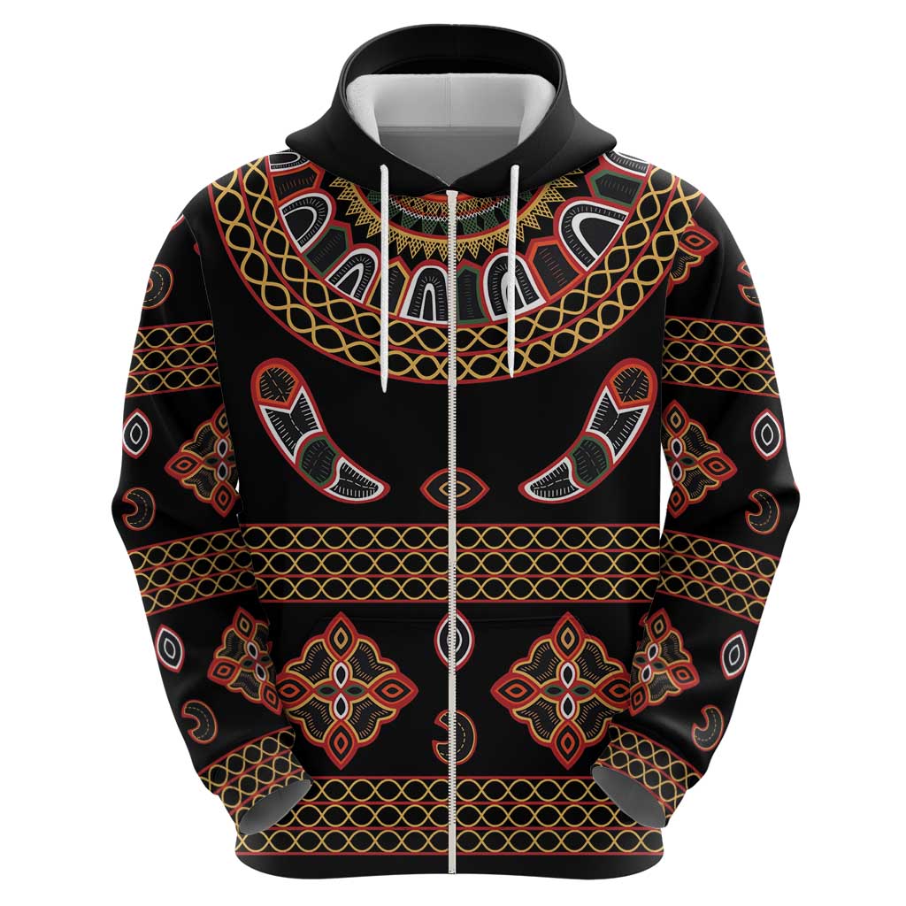 Toghu Hoodie Cameroon Traditional Pattern LT15