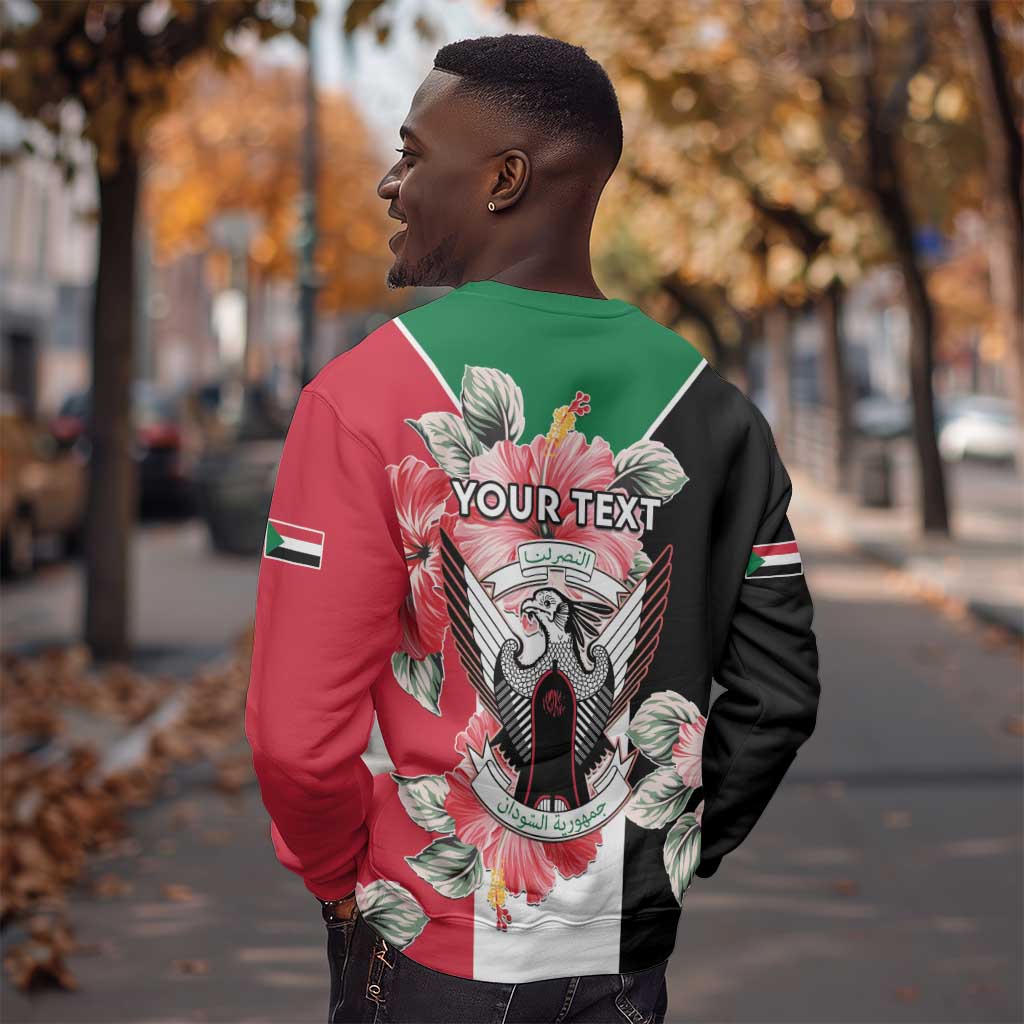 Personalized Afro Sudan Sweatshirt Happy Independence Day LT15