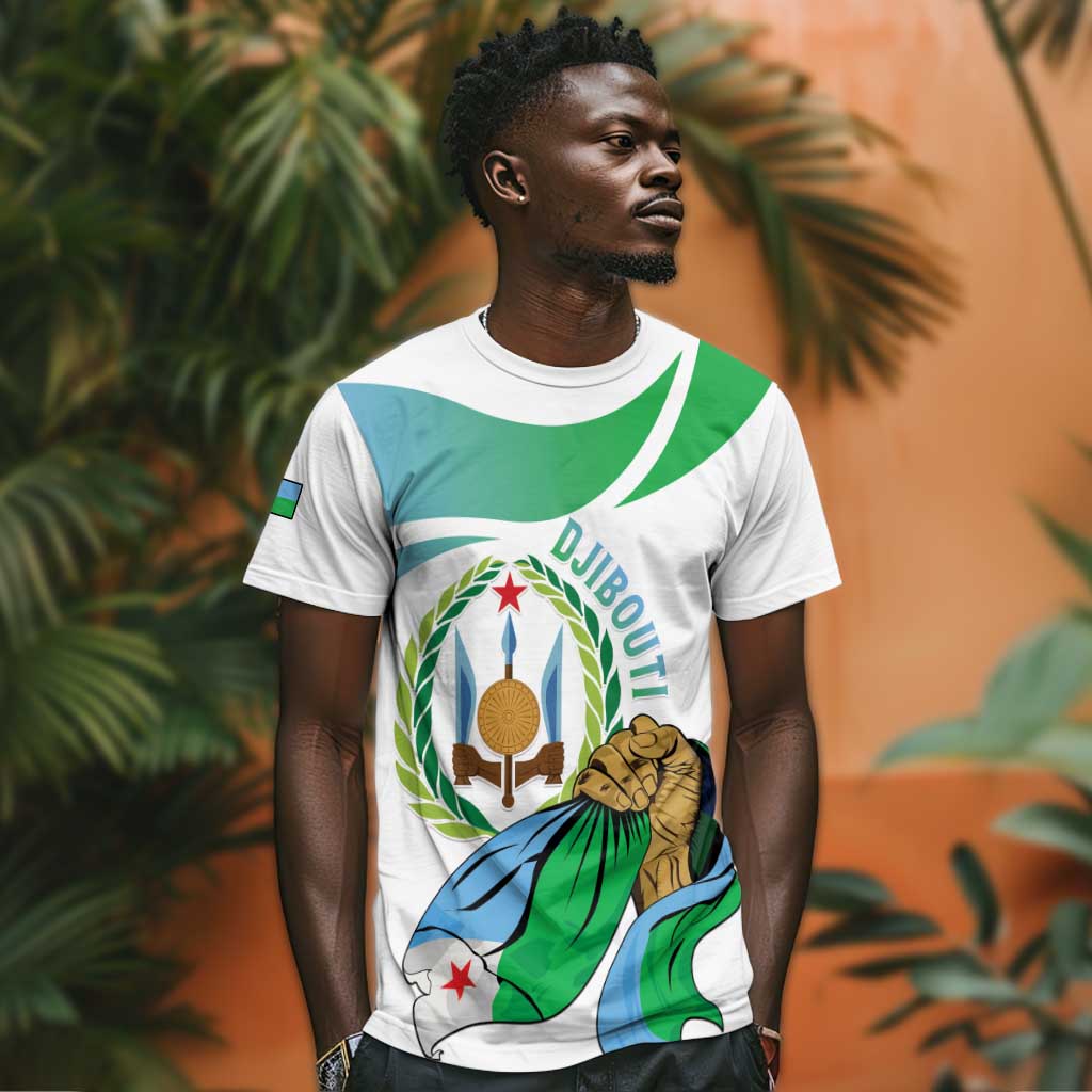 Personalized Happy Djibouti T shirt Independence Day LT15