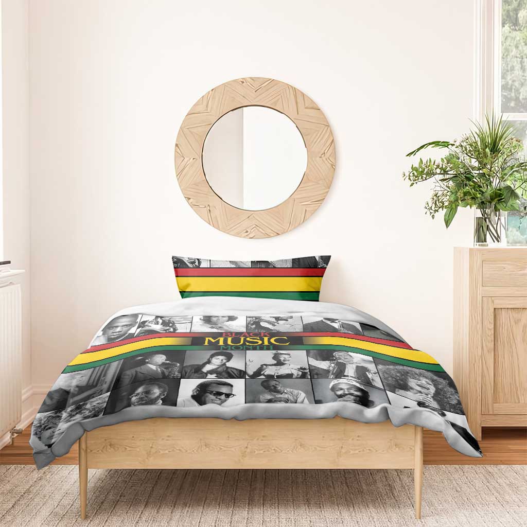 Black Music Month Legends Tribute Bedding Set LT15