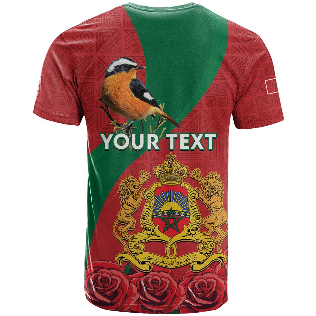 Personalised Afro Morocco T shirt Happy Proclamation Day - African Pattern LT15