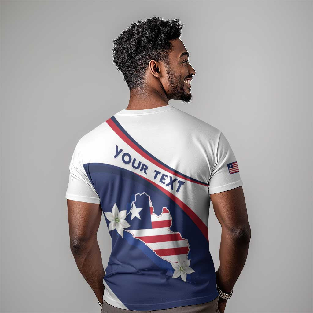 Personalized Happy Liberia Independence Day T shirt LT15