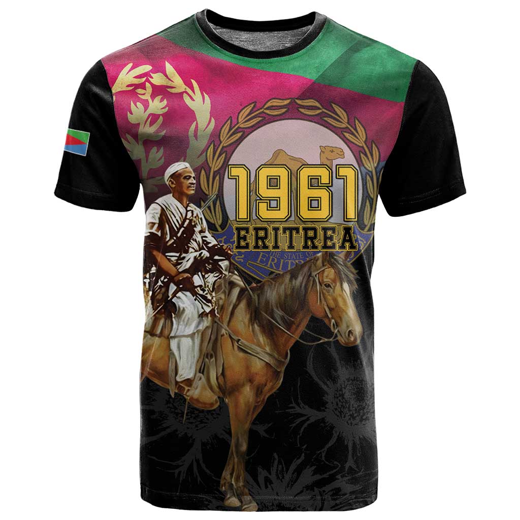 Happy Eritrea Revolution Day T shirt Remember Hamid Idris Awate LT15