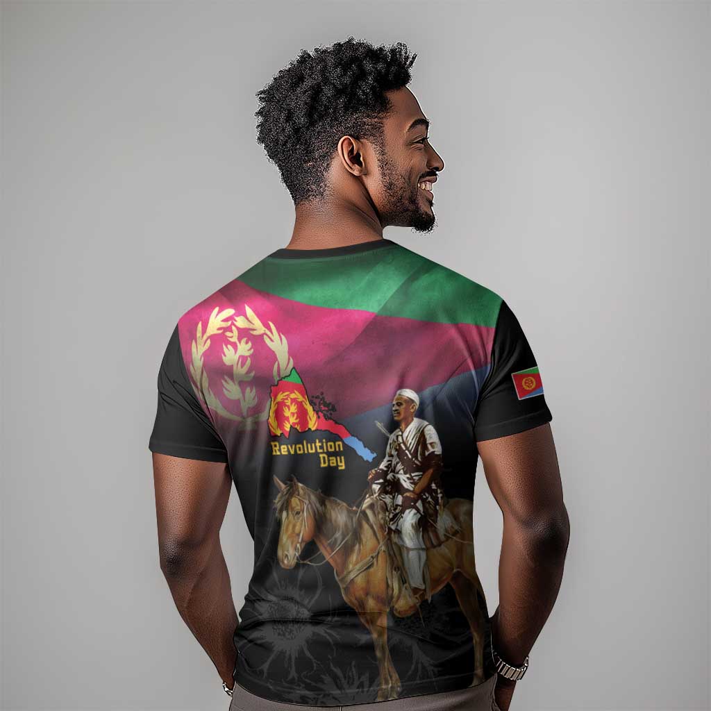 Happy Eritrea Revolution Day T shirt Remember Hamid Idris Awate LT15