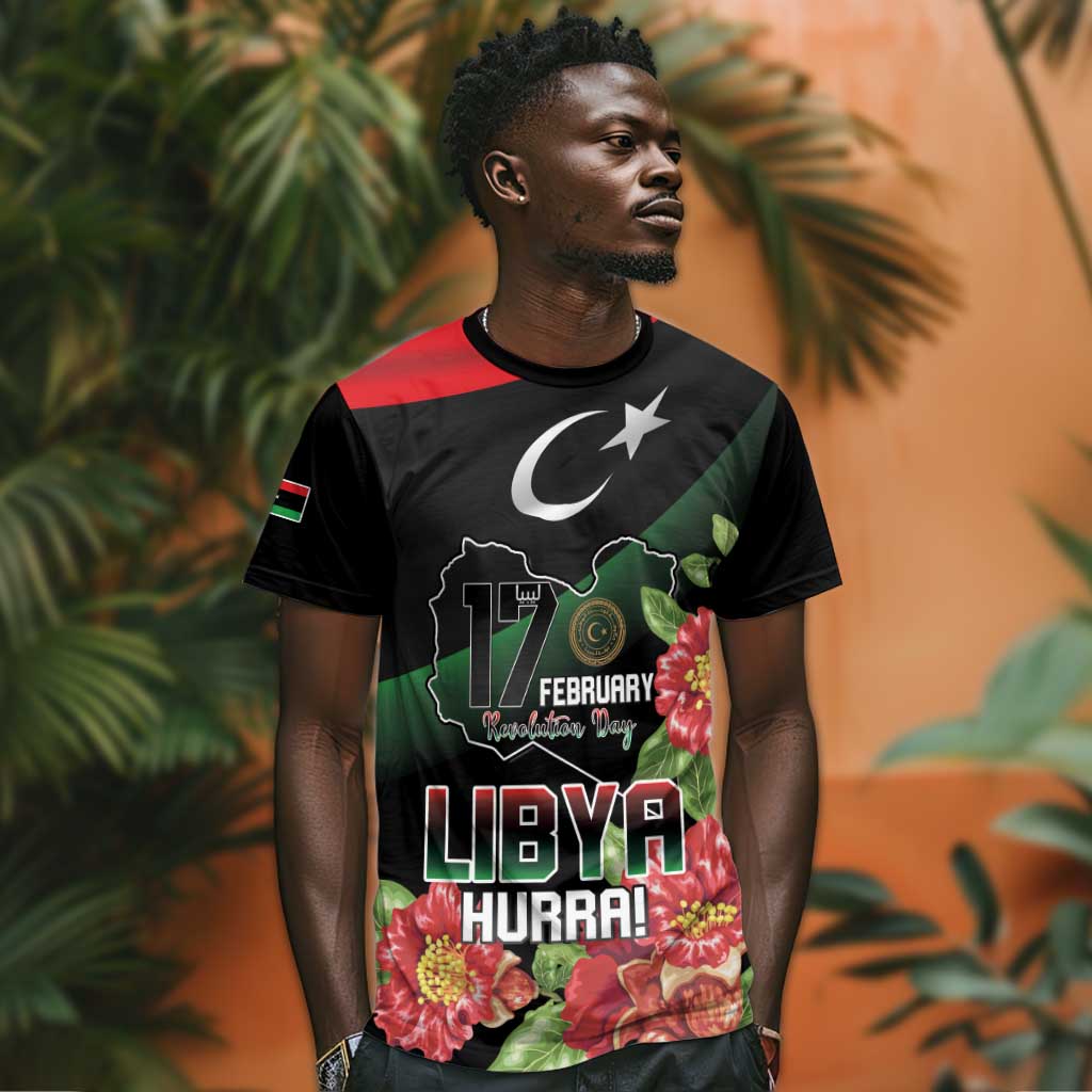 Personalized Libya T shirt February 17th Revolution LT15