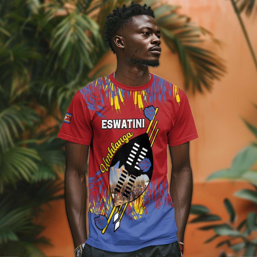 Personalized Umhlanga Reed Dance T shirt Eswatini Heritage LT15