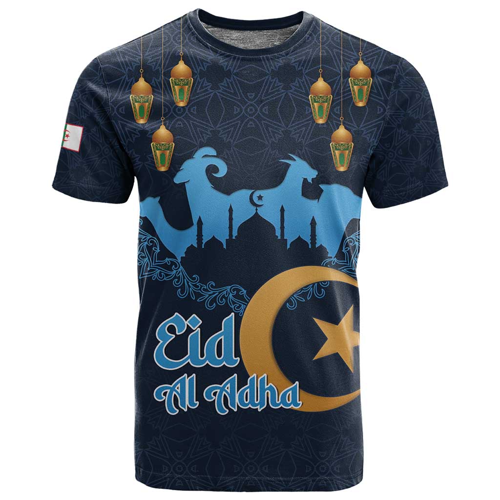 Happy Eid Al-Adha T shirt Algeria Mubarak LT15