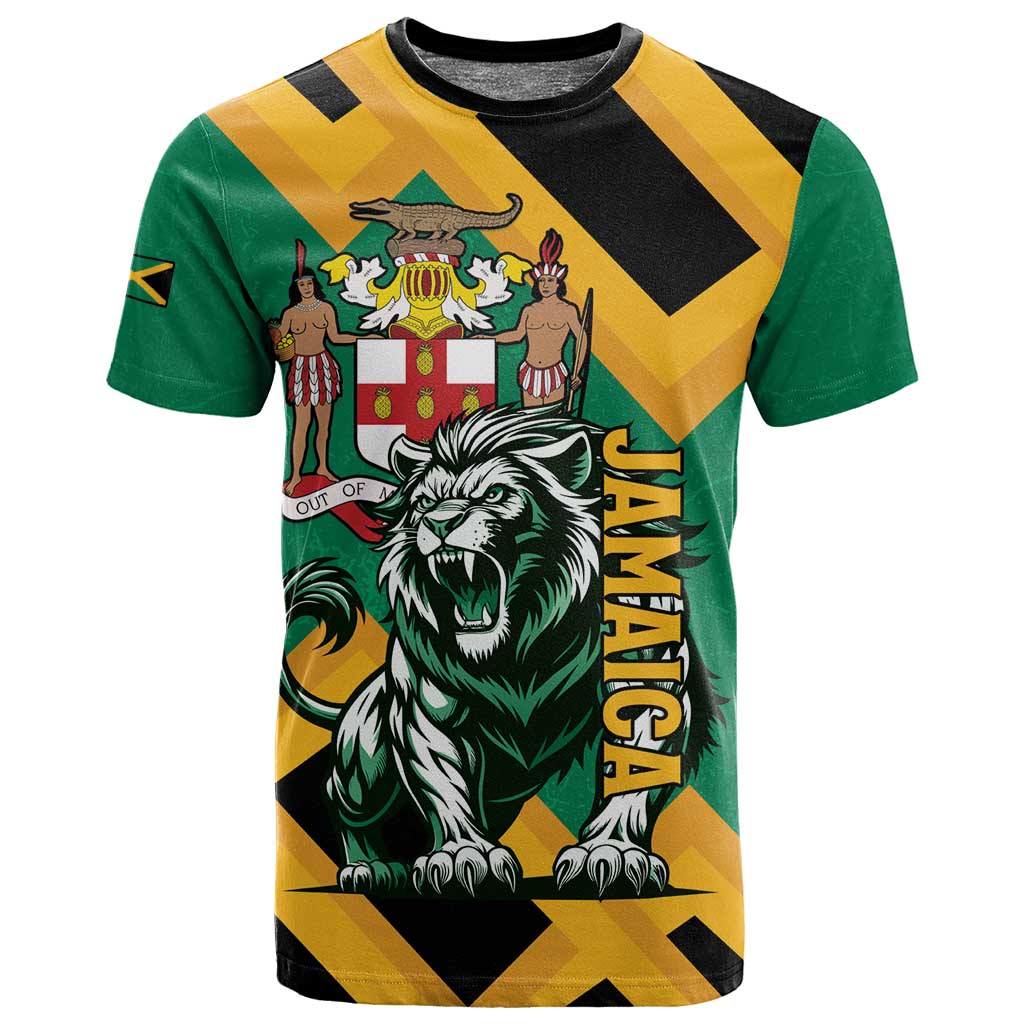Jumieka T shirt Lion With Coat Of Arms LT15