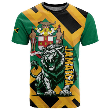 Jumieka T shirt Lion With Coat Of Arms LT15