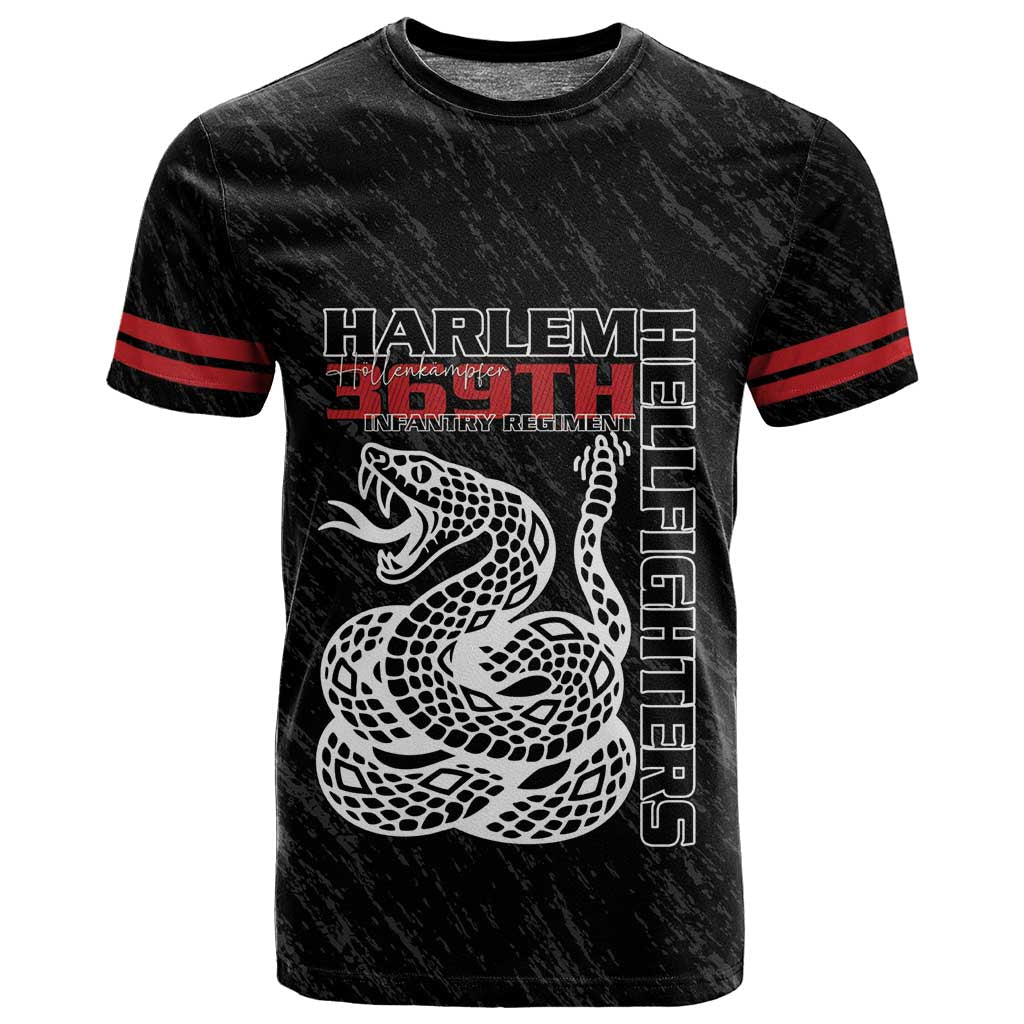 Harlem Hellfighters T shirt Harlem Rattlers - Don't Tread on Me LT15