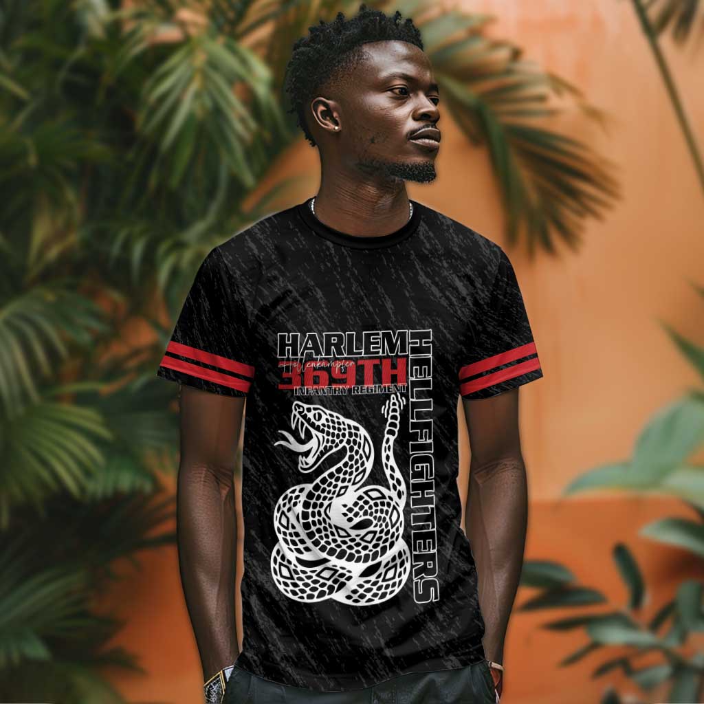 Harlem Hellfighters T shirt Harlem Rattlers - Don't Tread on Me LT15