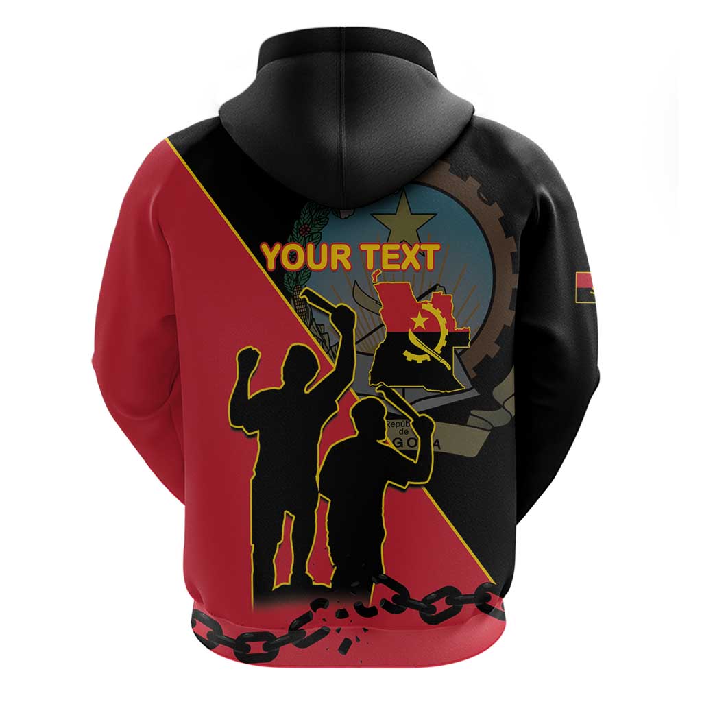 Personalised Angola Day of the Armed Struggle Hoodie 4 De Fevereiro LT15