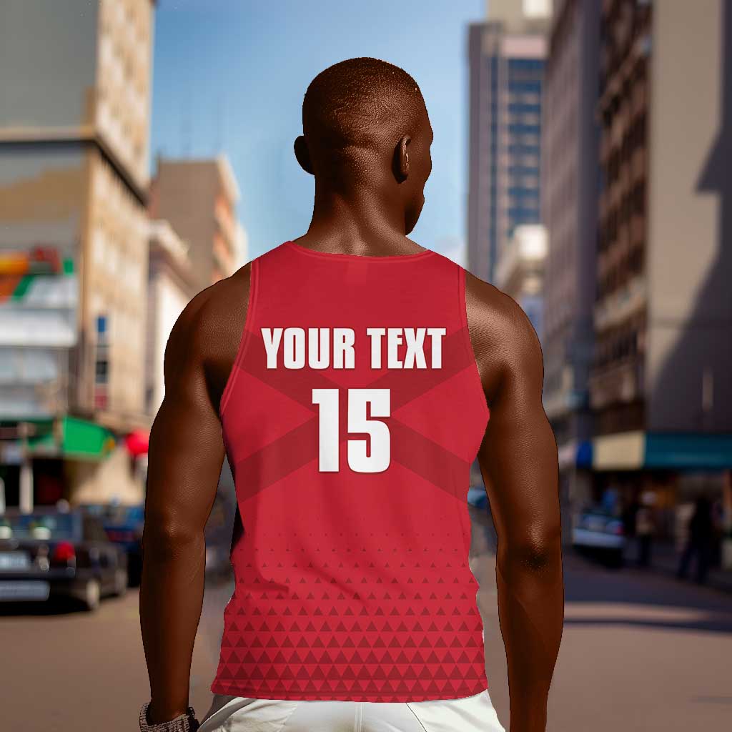 Custom Burundi Football Men Tank Top Go Intamba Go LT15