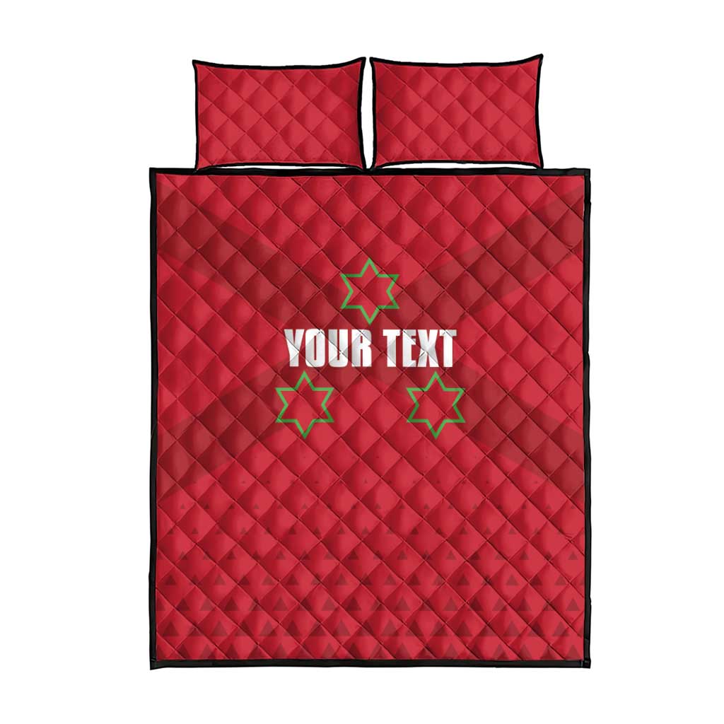 Custom Burundi Football Quilt Bed Set Go Intamba Go LT15