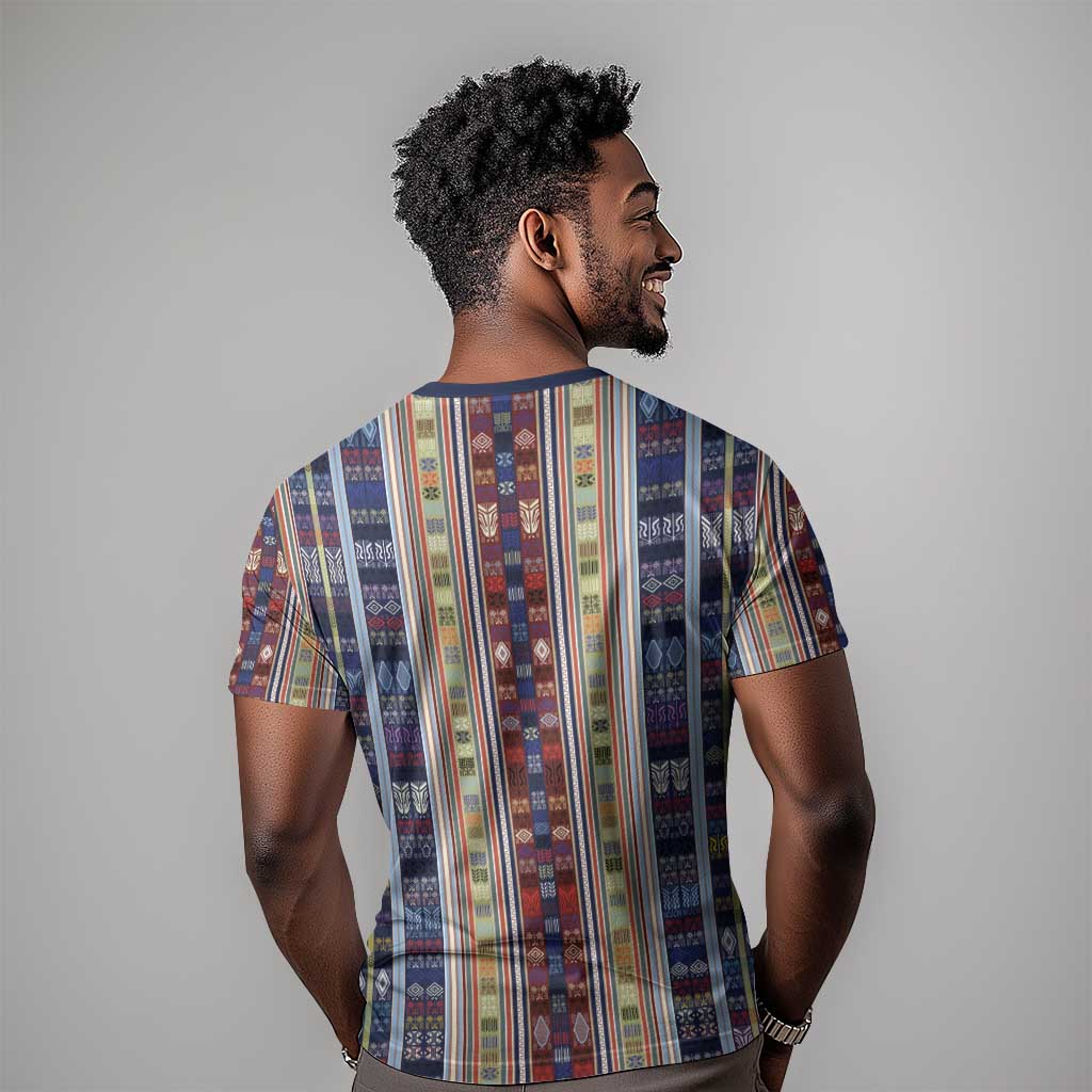 Lamba Mpanjaka Malagasy Traditional Pattern T shirt LT15