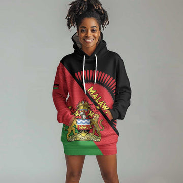 Personalized Afro Malawi Hoodie Dress Coat Of Arms - Southeastern Africa Pattern LT15