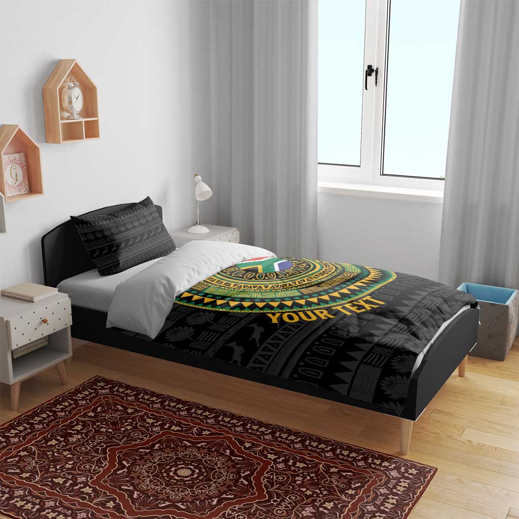 Personalised South Africa African Tribal Pattern Bedding Set Chest Arm Tattoo LT15