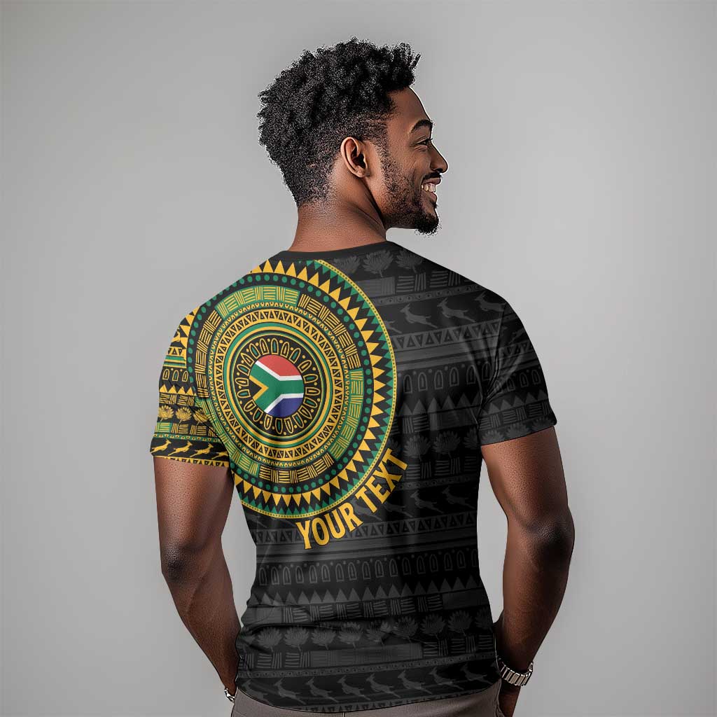 Personalised South Africa African Tribal Pattern T shirt Chest Arm Tattoo LT15