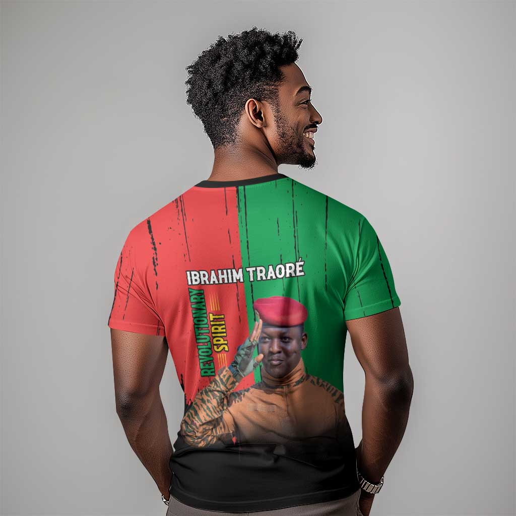 Faso Rises Our Soil Our Rules T shirt Ibrahim Traore Revolutionary Spirit LT15