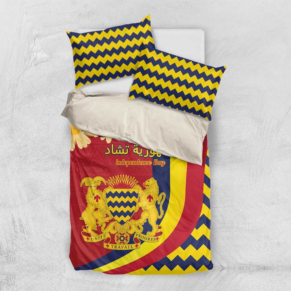 Afro Chad Bedding Set Happy 65th of Independence LT15