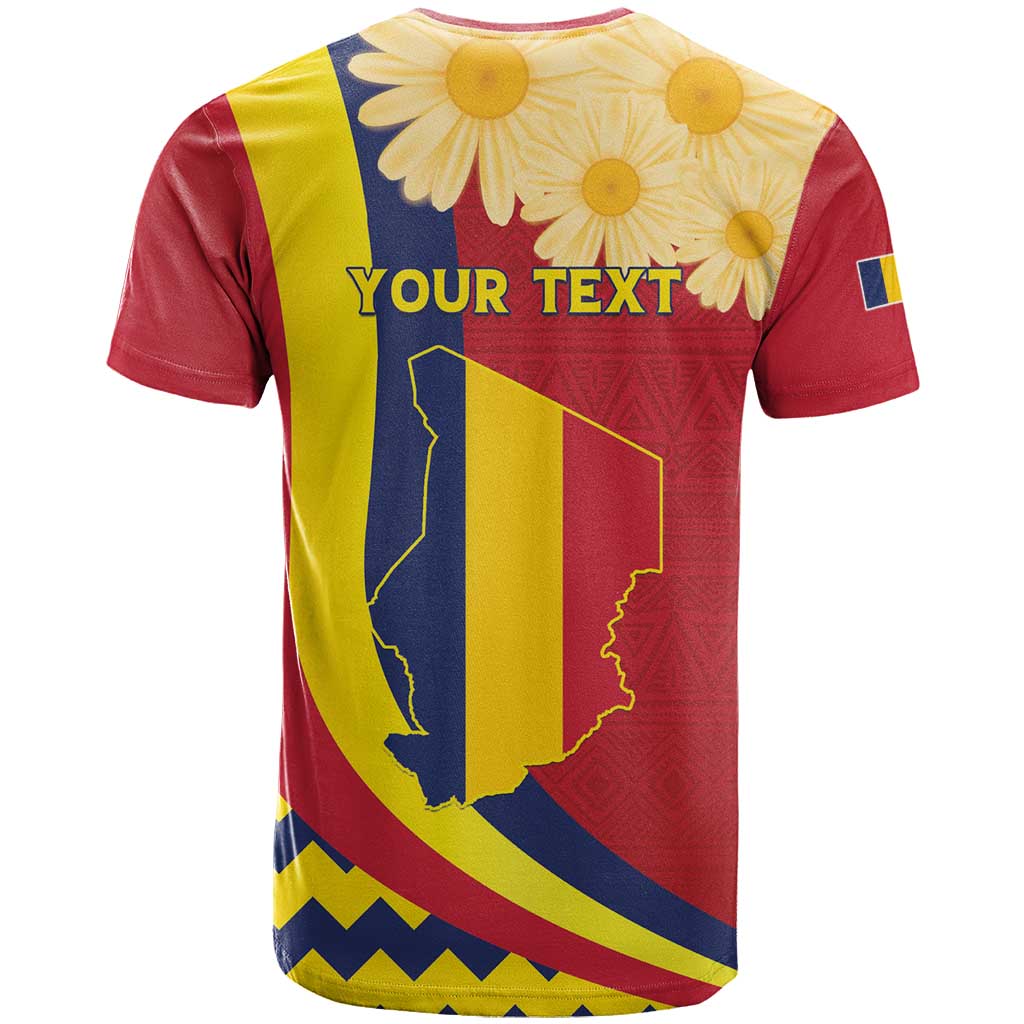 Personalised Afro Chad T shirt Happy 65th of Independence LT15