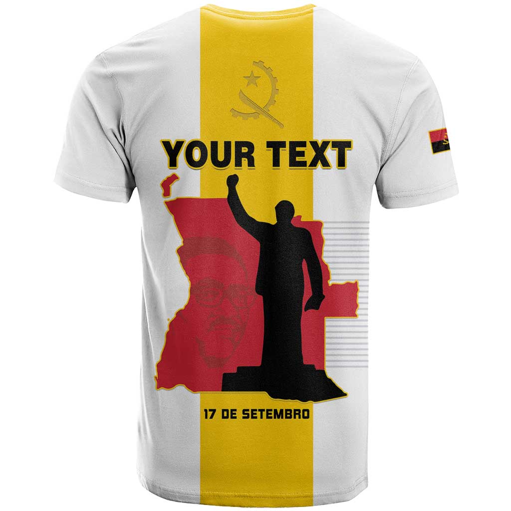 Personalized Dia dos Herois Nacionais de Angola T shirt 17 de Setembro LT15