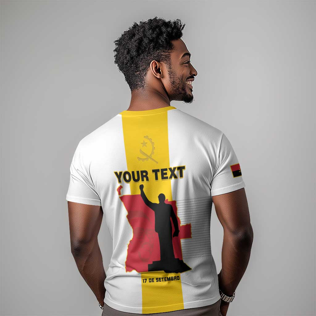 Personalized Dia dos Herois Nacionais de Angola T shirt 17 de Setembro LT15