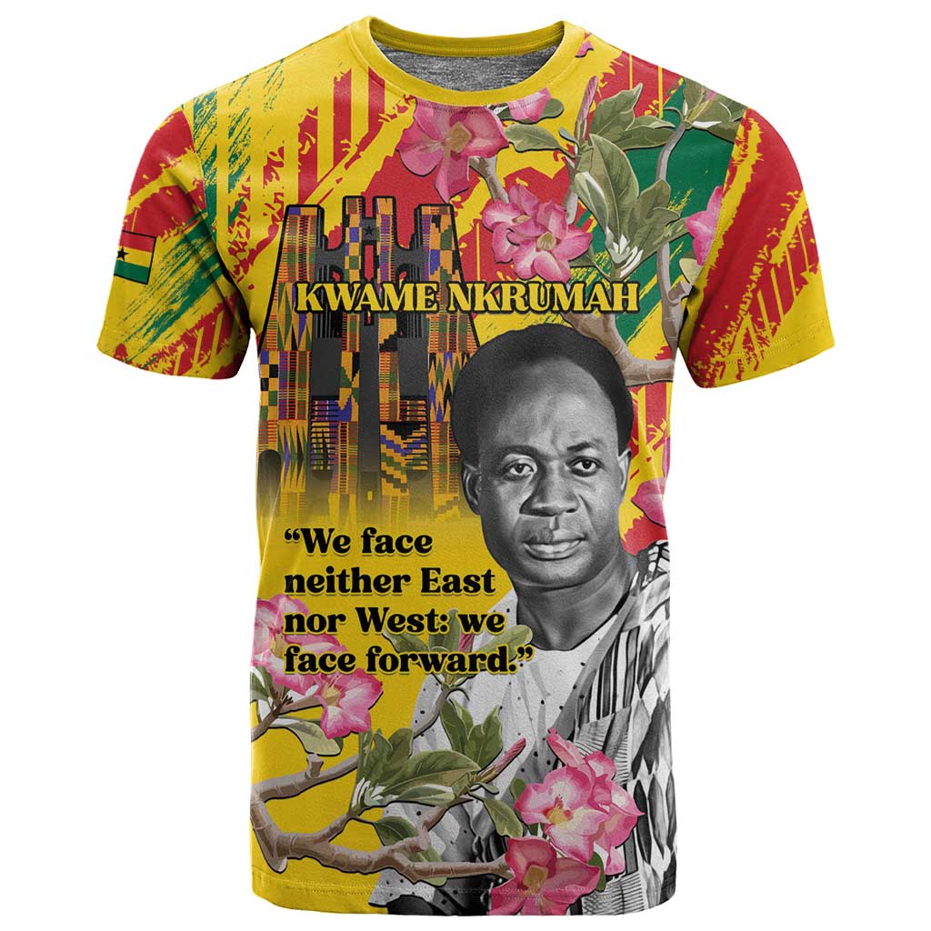 Personalized Ghana Kwame Nkrumah Memorial Day T shirt Mausoleum Impala Lily LT15