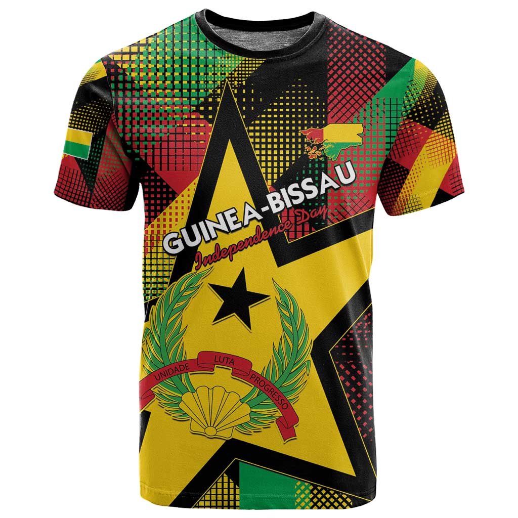 Personalized Happy Guinea-Bissau T shirt Independence Day LT15