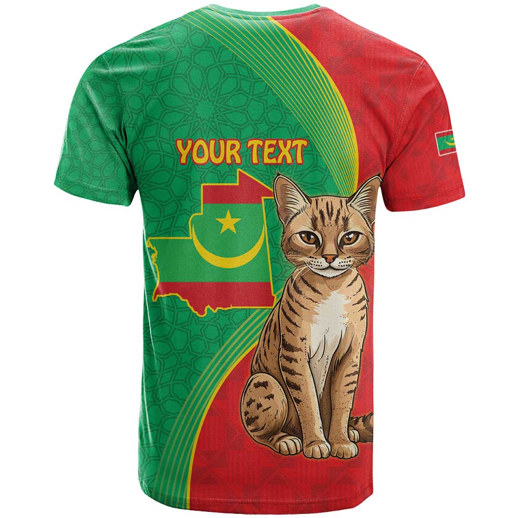Personalized Mauritania T shirt Felis Lybica - Islamic Mix African Pattern LT15