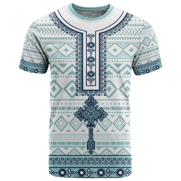 Eritrea T shirt African Pattern - Habesha Style LT15