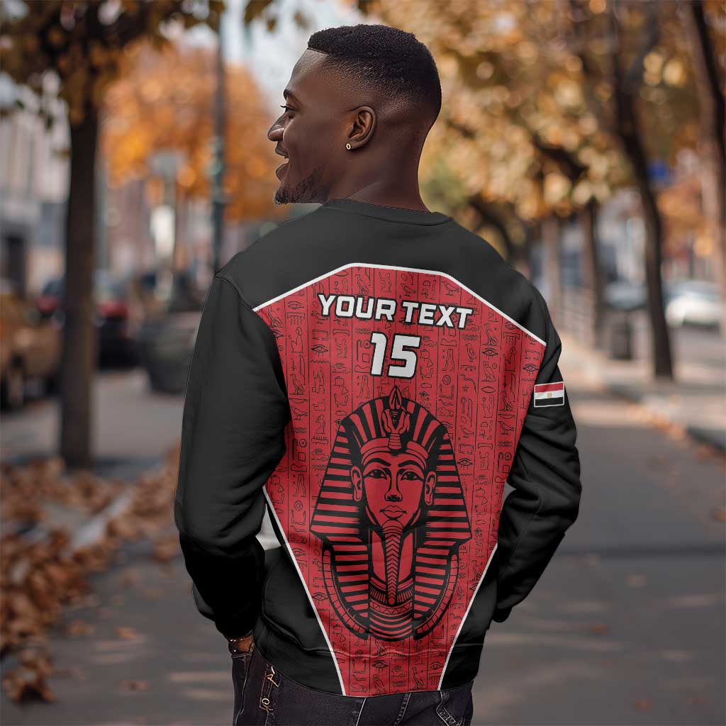 Egypt Football Custom Sweatshirt Ancient Egypt Style LT15