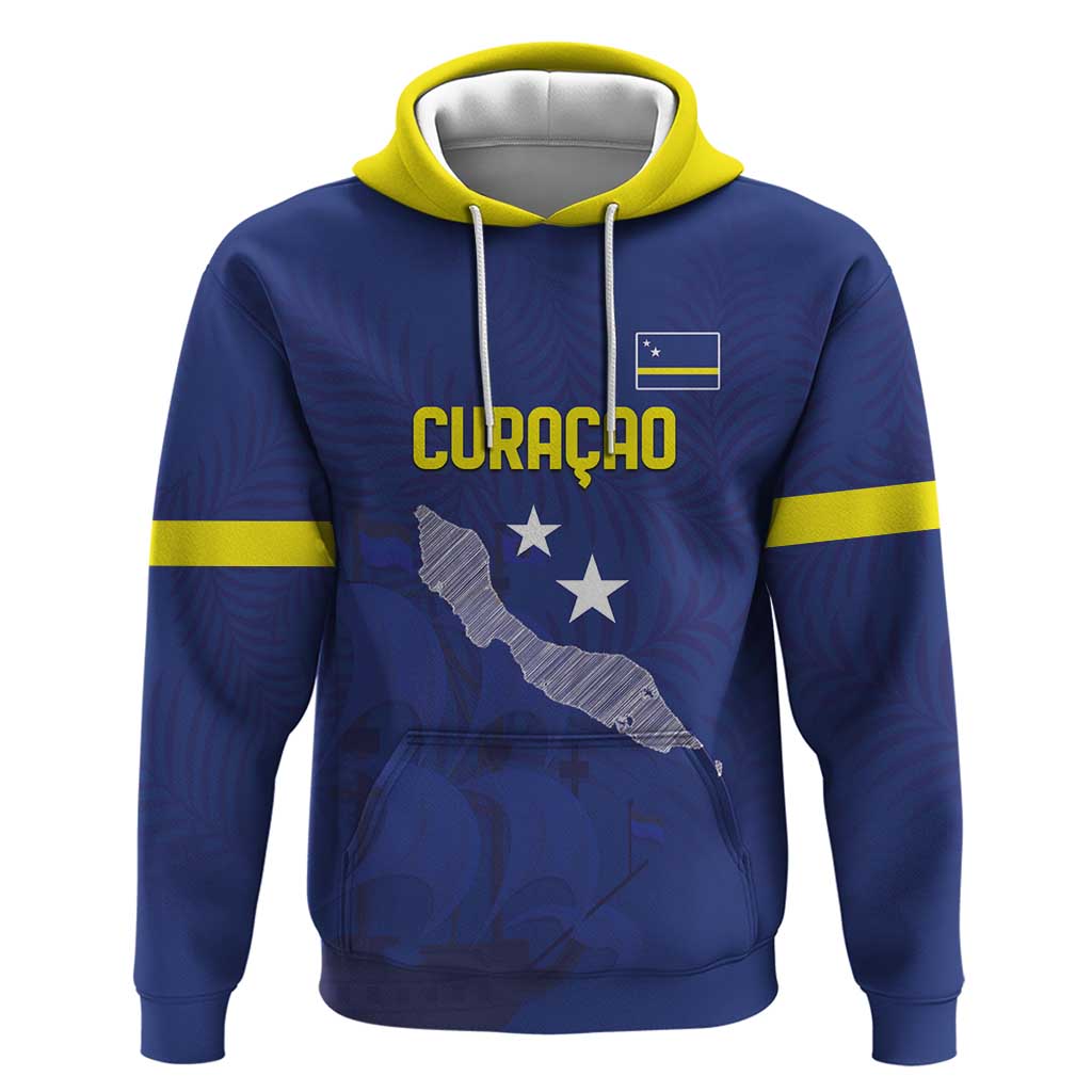 Custom Curacao Football Hoodie La Pantera Negra LT18
