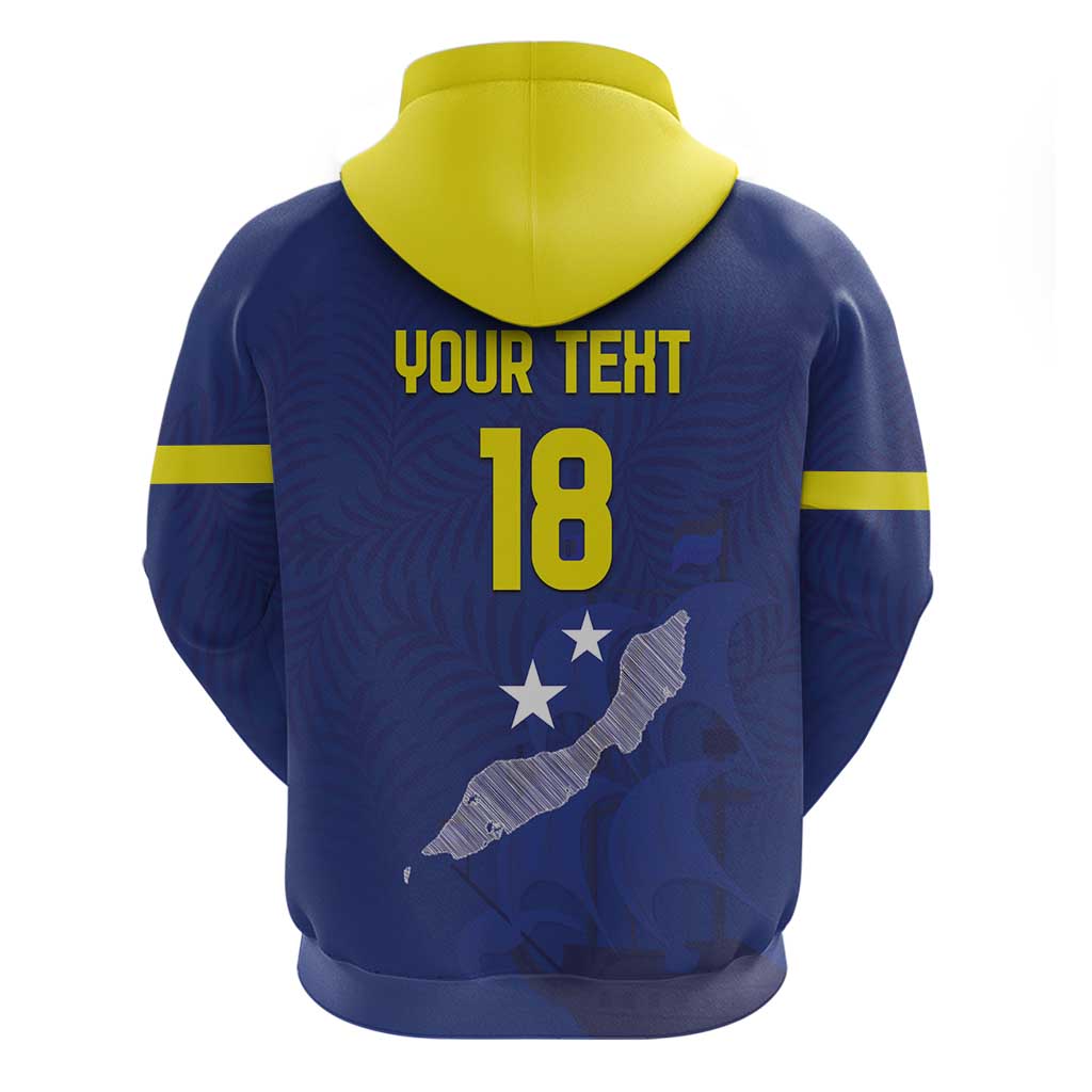 Custom Curacao Football Hoodie La Pantera Negra LT18