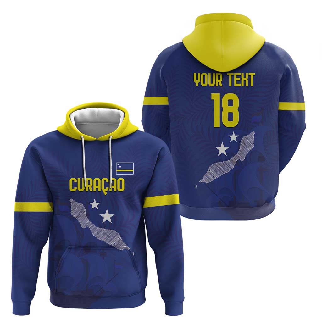 Custom Curacao Football Hoodie La Pantera Negra LT18