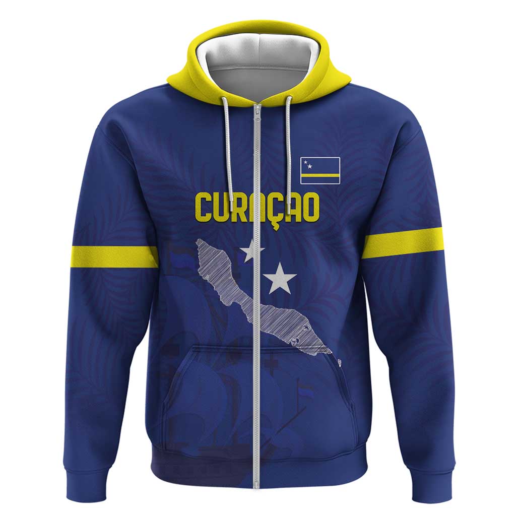 Custom Curacao Football Hoodie La Pantera Negra LT18