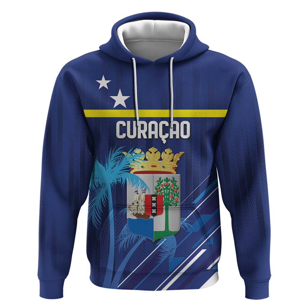 Personalized Curacao Flag Day Hoodie Dia di Bandera LT18