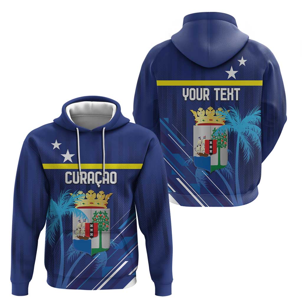 Personalized Curacao Flag Day Hoodie Dia di Bandera LT18